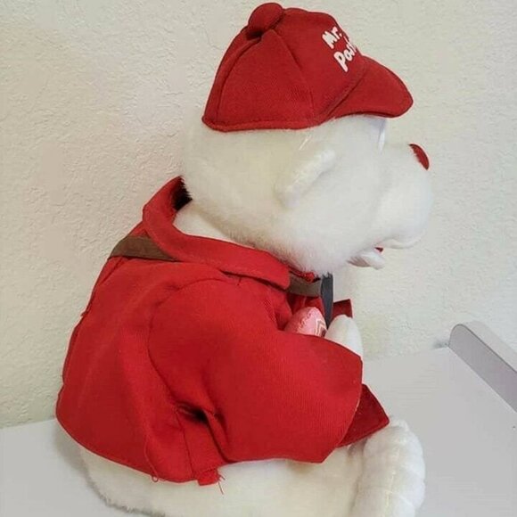 Great American Fun Corporation Animated Singing Teddy Plush Toy Mr Postman - Picture 4 of 9